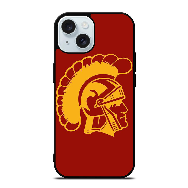 USC TROJANS BASKETBALL UNIVERSITY ICON iPhone 15 Case Cover USC TROJANS BASKETBALL UNIVERSITY ICON iPhone 15 Case Cover