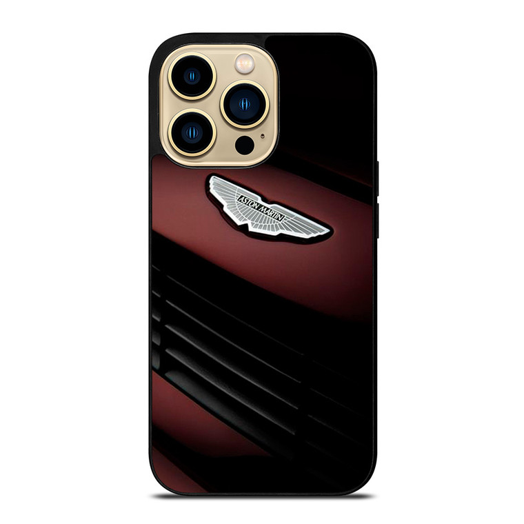 ASTON MARTIN RED CAR LOGO iPhone 14 Pro Max Case Cover