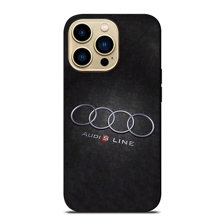 AUDI S LINE LOGO CAR ICON iPhone 14 Pro Max Case Cover AUDI S LINE LOGO CAR ICON iPhone 14 Pro Max Case Cover