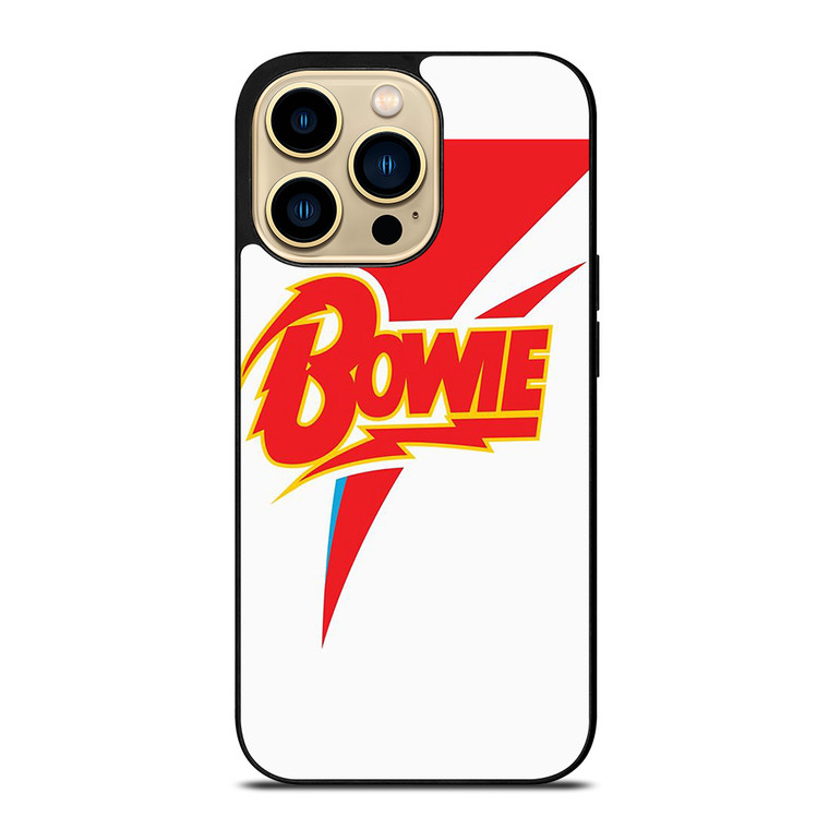 DAVID BOWIE LIGHTNING LOGO iPhone 14 Pro Max Case Cover