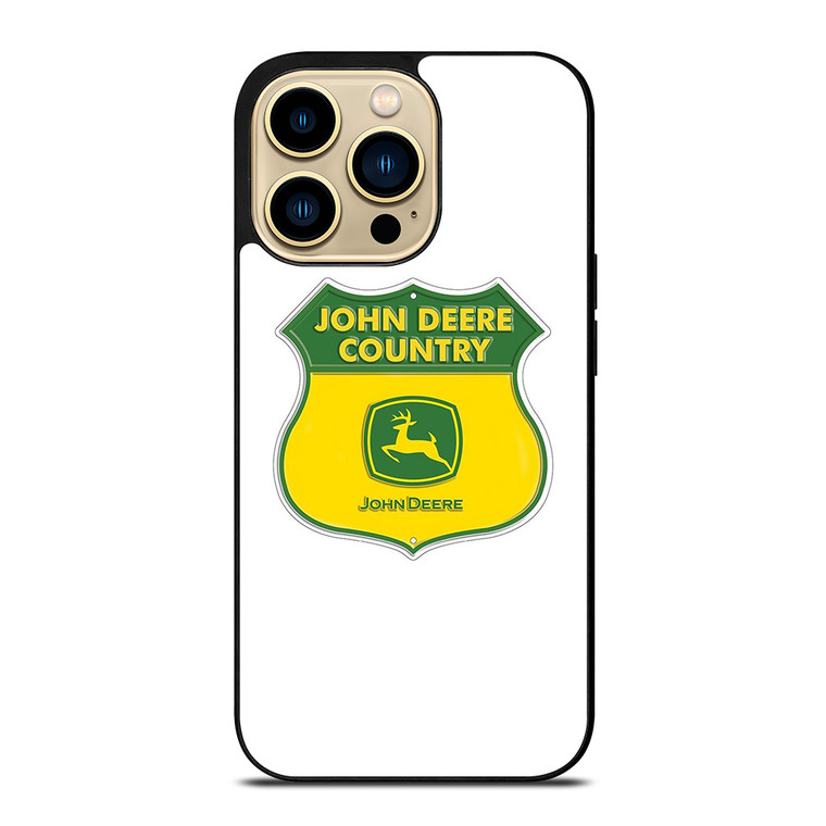 JOHN DEER COUNTRY TRACTOR LOGO iPhone 14 Pro Max Case Cover