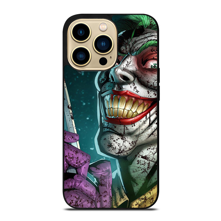JOKER WITH CROWBAR DC BATMAN CARTOON iPhone 14 Pro Max Case Cover