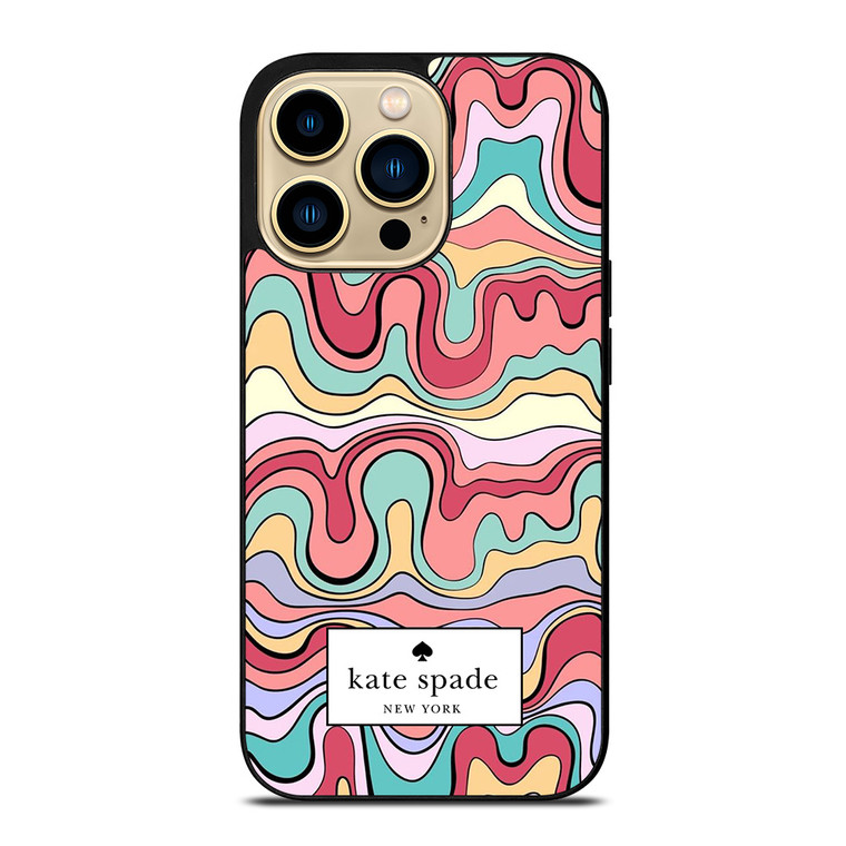 KATE SPADE NEW YORK ABSTRACT PAINTING iPhone 14 Pro Max Case Cover