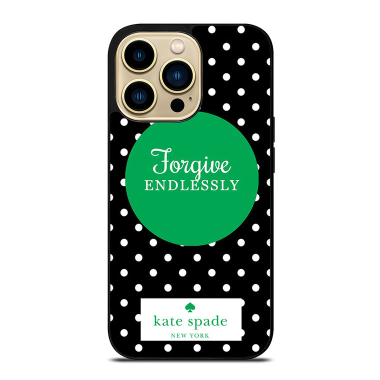 KATE SPADE NEW YORK FORGIVE ENDLESSLY iPhone 14 Pro Max Case Cover