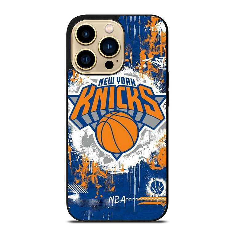 NEW YORK KNICKS BASKETBALL NBA LOGO iPhone 14 Pro Max Case Cover