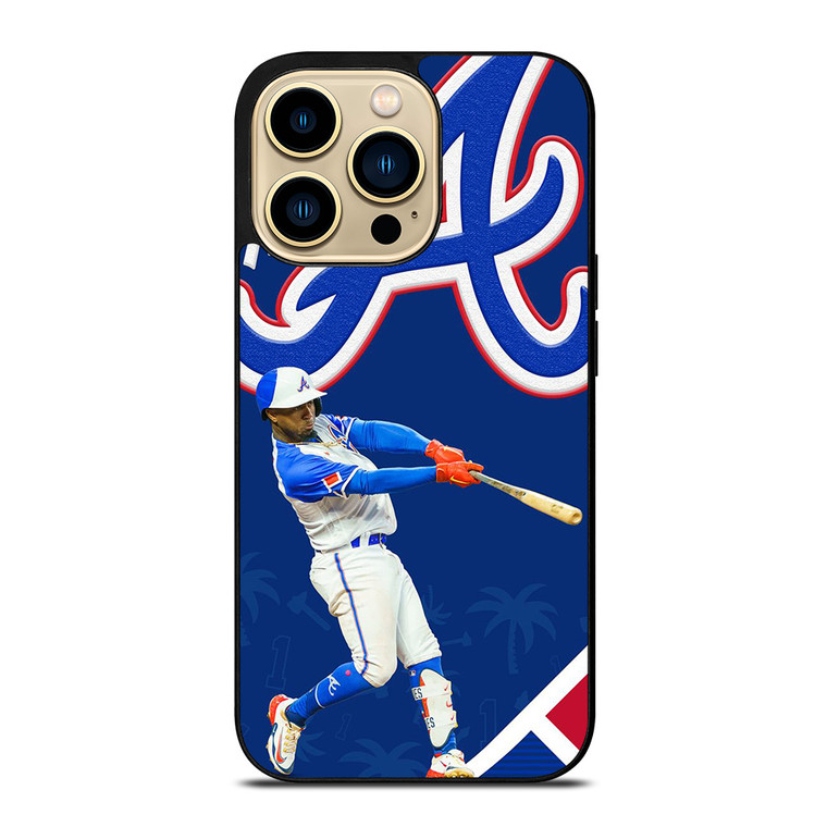 OZZIE ALBIES ATLANTA BRAVES iPhone 14 Pro Max Case Cover OZZIE ALBIES ATLANTA BRAVES iPhone 14 Pro Max Case Cover