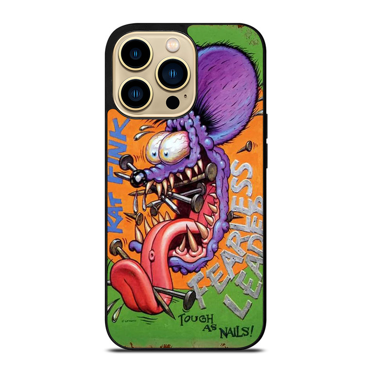 RAT FINK CARTOON FEARLESS LEADER iPhone 14 Pro Max Case Cover