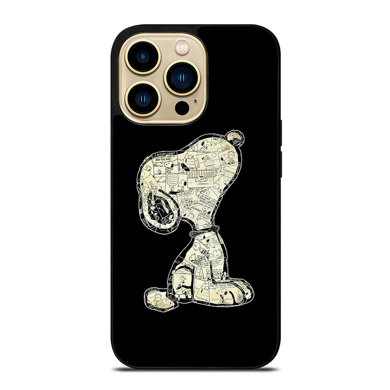 SNOOPY DOG THE PEANUTS CARTOON iPhone 14 Pro Max Case Cover