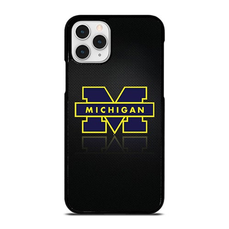 MICHIGAN WOLVERINES METAL LOGO iPhone 11 Pro Case Cover