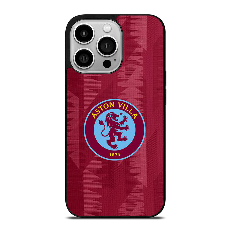 ASTON VILLA FC FOOTBALL CLUB LOGO iPhone 14 Pro Case Cover