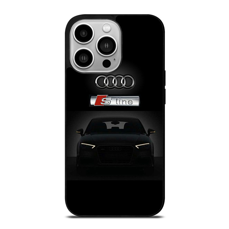 AUDI S LINE CAR LOGO iPhone 14 Pro Case Cover