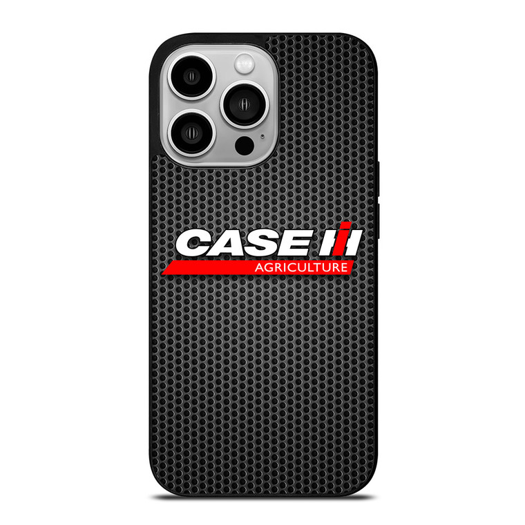 CASE IH LOGO AGRICULTURE ICON METAL iPhone 14 Pro Case Cover