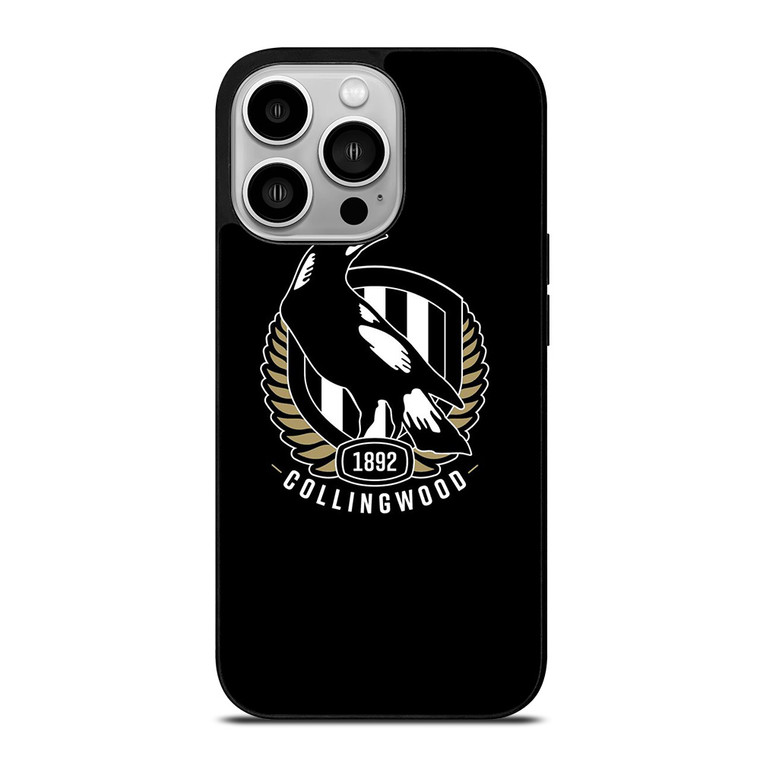 COLLINGWOOD MAGPIES FOOTBALL CLUB AUSTRALIA iPhone 14 Pro Case Cover