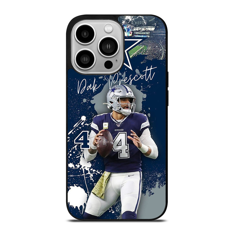 DAK PRESCOTT DALLAS COWBOYS FOOTBALL iPhone 14 Pro Case Cover