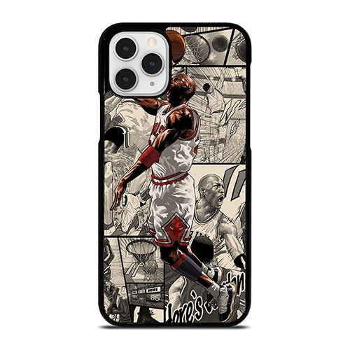 MICHAEL JORDAN COMIC ART iPhone 11 Pro Case Cover
