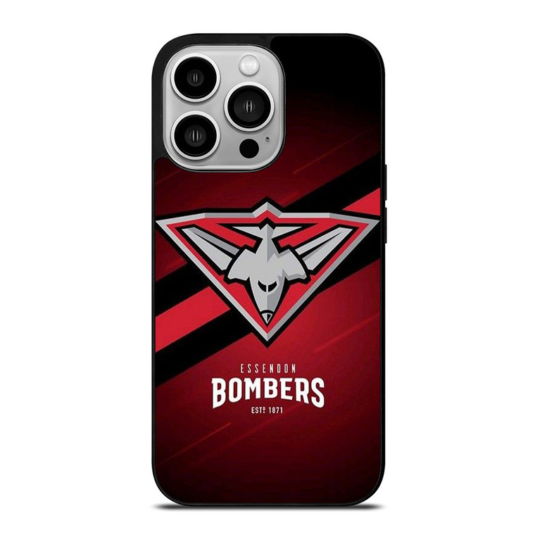 ESSENDON BOMBERS FOOTBALL CLUB LOGO iPhone 14 Pro Case Cover