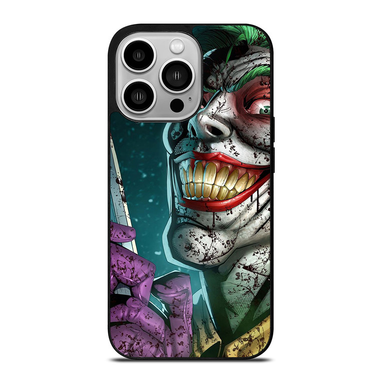 JOKER WITH CROWBAR DC BATMAN CARTOON iPhone 14 Pro Case Cover