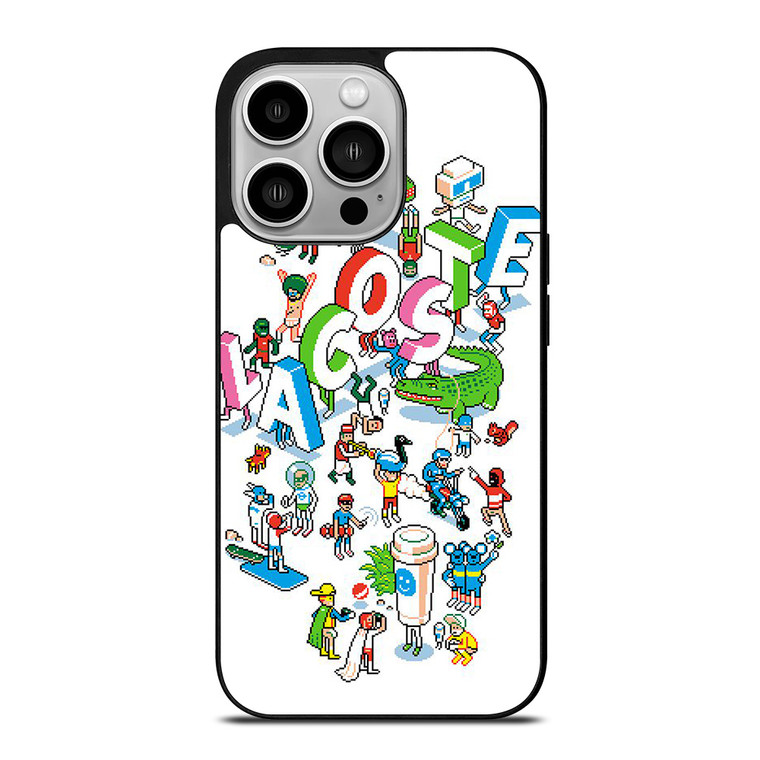 LACOSTE CLUB iPhone 14 Pro Case Cover