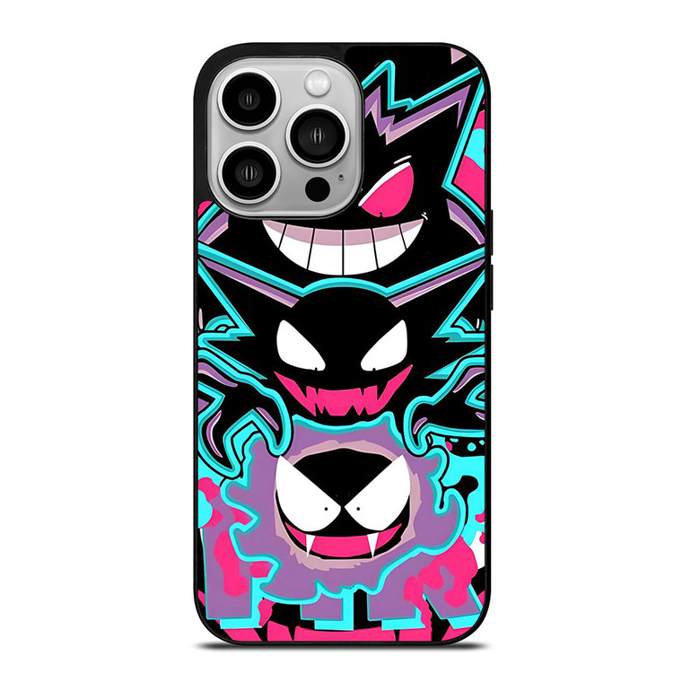 POKEMON GENGAR CUTE POCKET MONSTER iPhone 14 Pro Case Cover