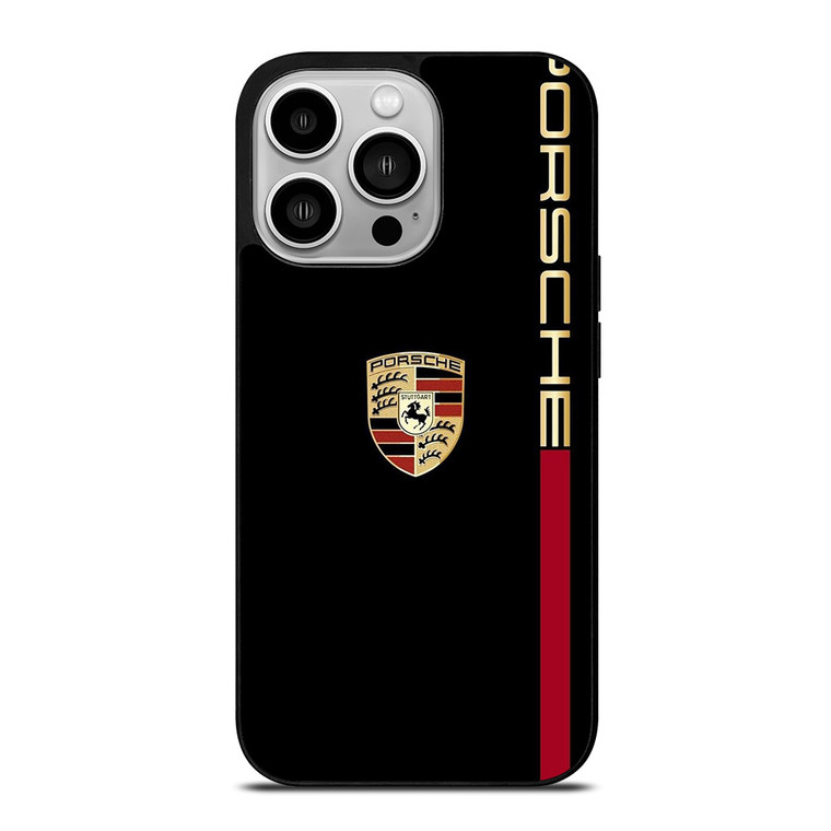 PORSCHE CAR LOGO STUTTGART iPhone 14 Pro Case Cover