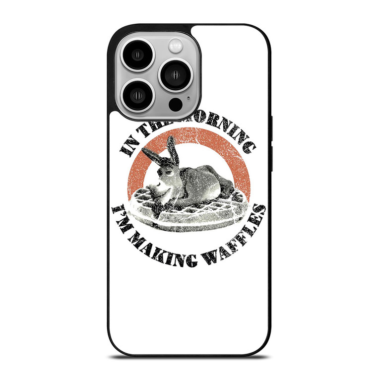 SHREK DONKEY MAKING WAFFLES iPhone 14 Pro Case Cover