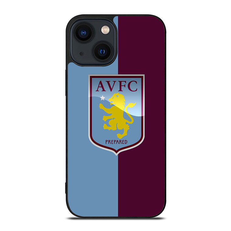 ASTON VILLA FC LOGO FOOTBALL CLUB iPhone 14 Plus Case Cover