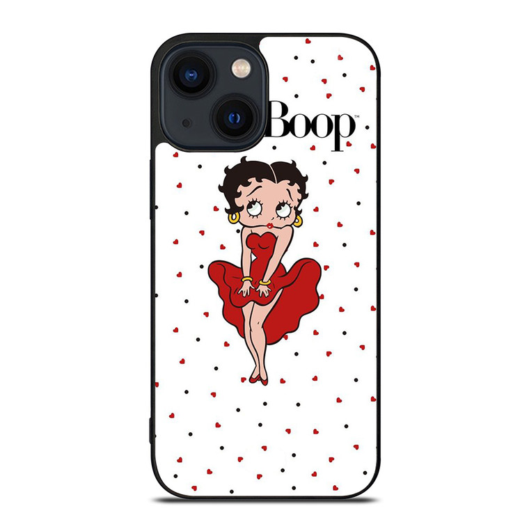CARTOON BETTY BOOP LOVE iPhone 14 Plus Case Cover