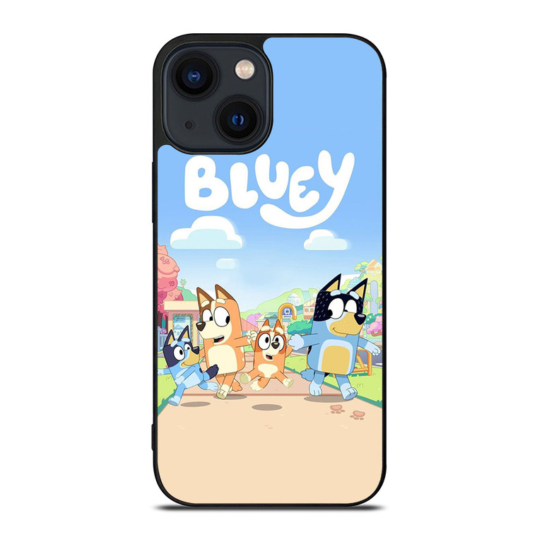 CARTOON BLUEY CHARACTERS iPhone 14 Plus Case Cover