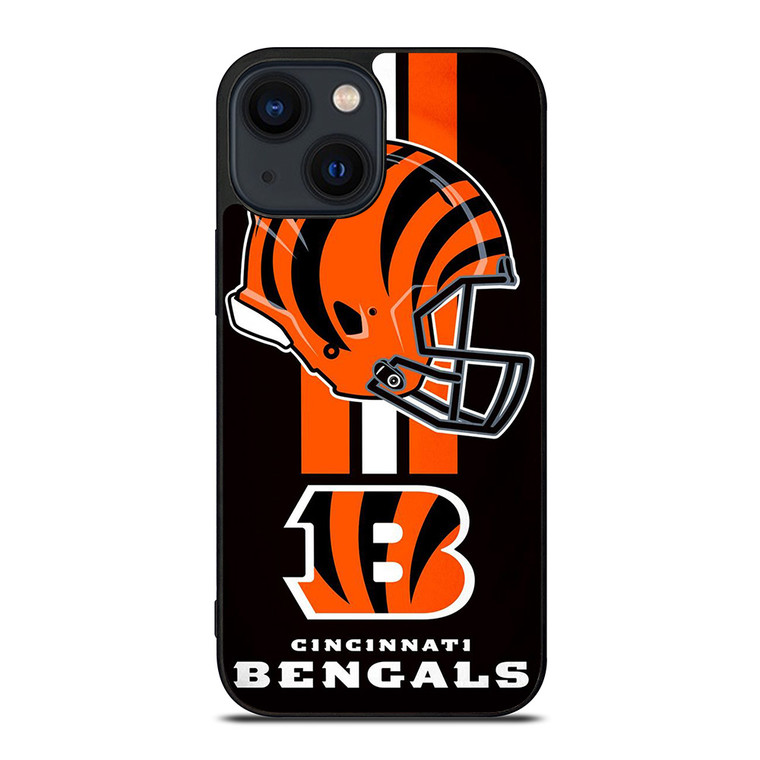 CINCINNATI BENGALS NFL FOOTBALL TEAM LOGO iPhone 14 Plus Case Cover