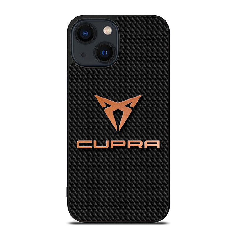 CUPRA CAR LOGO CARBON iPhone 14 Plus Case Cover
