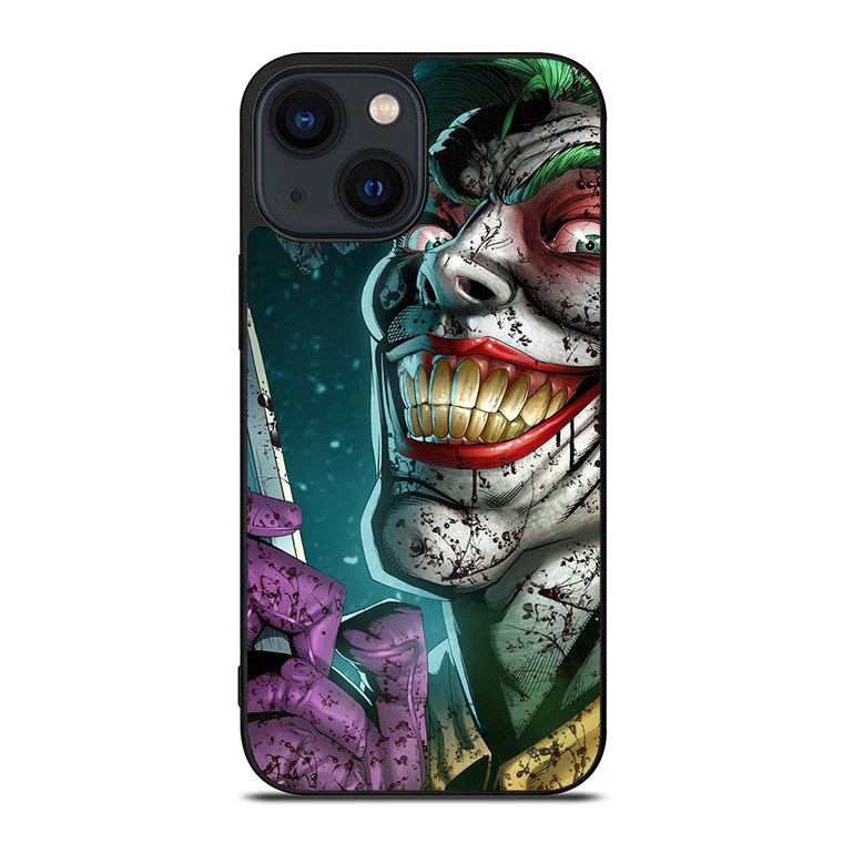 JOKER WITH CROWBAR DC BATMAN CARTOON iPhone 14 Plus Case Cover