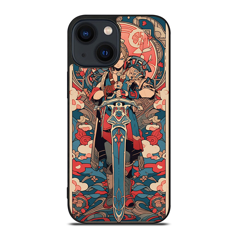 LEGEND OF ZELDA CARTOON ART iPhone 14 Plus Case Cover