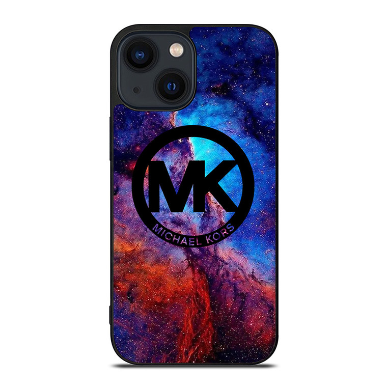 MICHAEL KORS MK LOGO NEBULA iPhone 14 Plus Case Cover