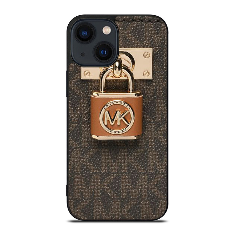 MICHAEL KORS MK LOGO PADLOCK iPhone 14 Plus Case Cover