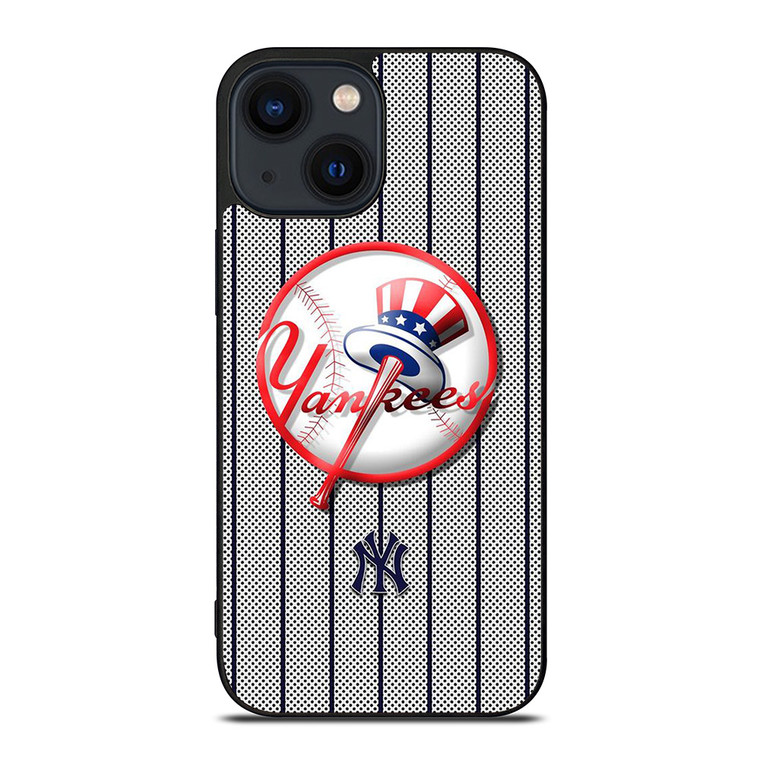NEW YORK YANKEES LOGO BASEBALL TEAM iPhone 14 Plus Case Cover