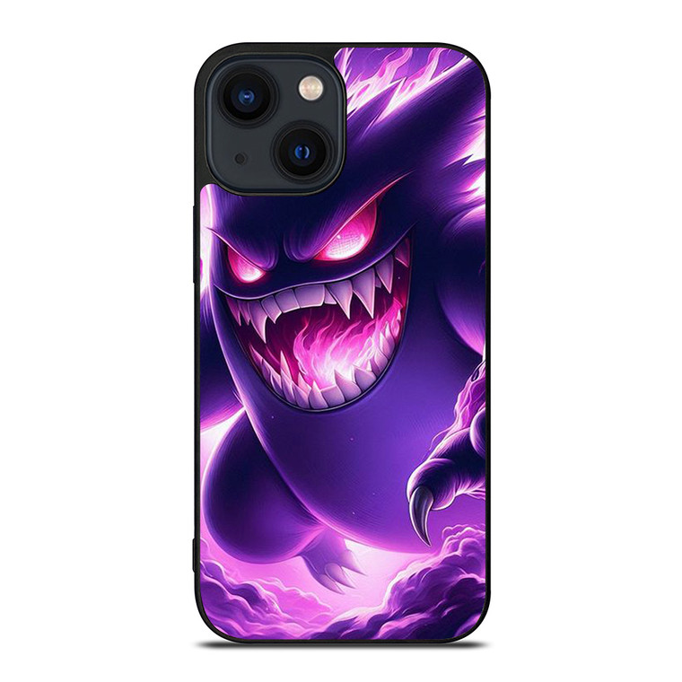 POKEMON GENGAR SINISTER POCKET MONSTER iPhone 14 Plus Case Cover