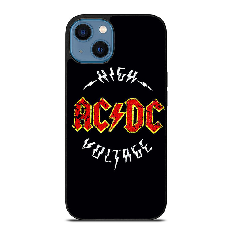 ACDC AC DC BAND HIGH VOLTAGE iPhone 14 Case Cover