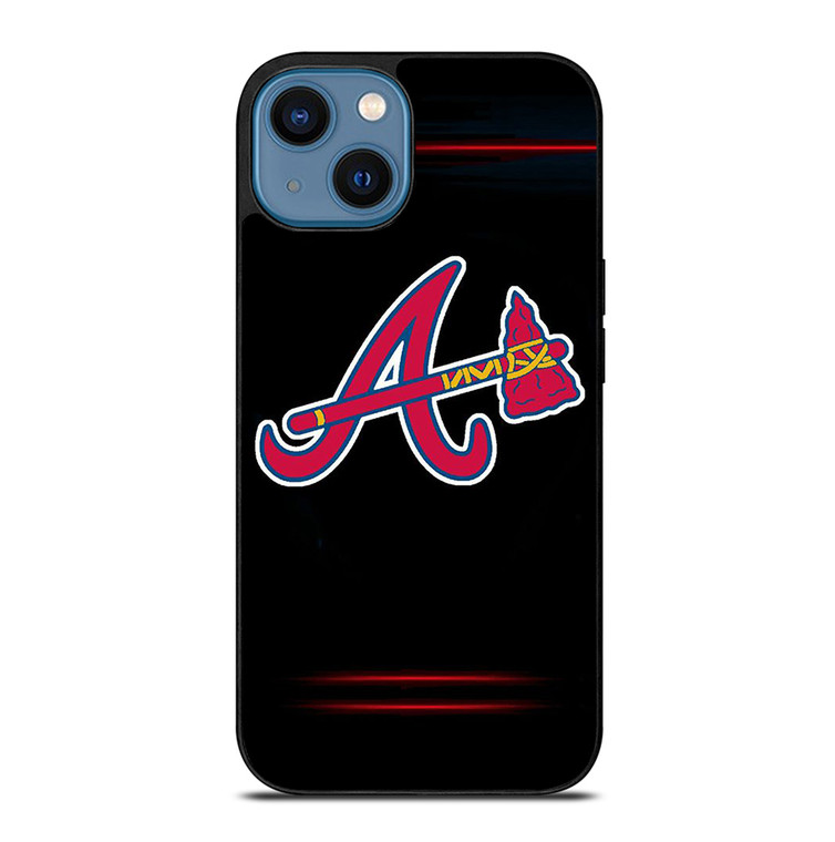 ATLANTA BRAVES ICON BASEBALL TEAM iPhone 14 Case Cover