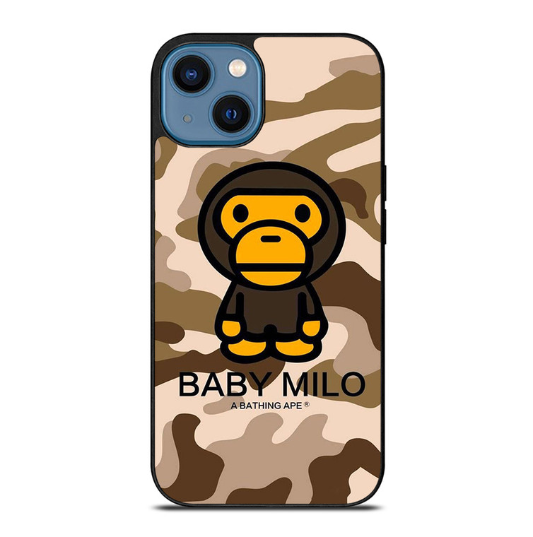 BABY MILO CAMO BAPE BATHING APE iPhone 14 Case Cover