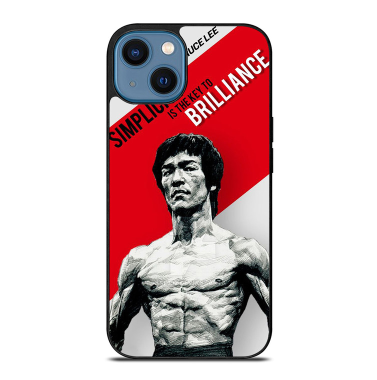 BRUCE LEE SIMPLICITY iPhone 14 Case Cover