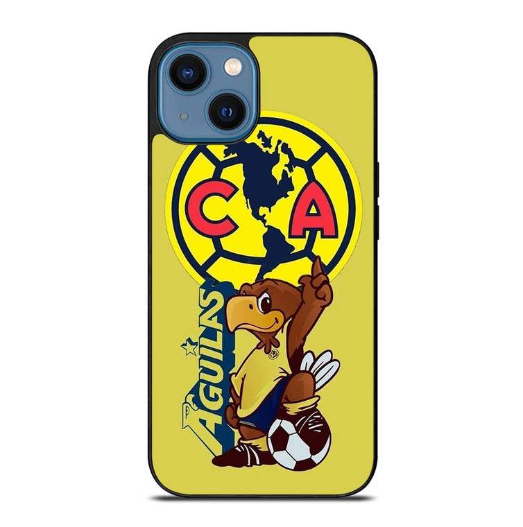 CLUB AMERICA AGUILAS FOOTBALL CLUB MASCOT iPhone 14 Case Cover CLUB AMERICA AGUILAS FOOTBALL CLUB MASCOT iPhone 14 Case Cover