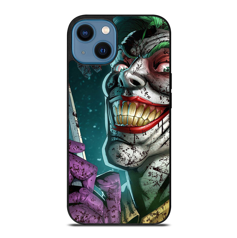 JOKER WITH CROWBAR DC BATMAN CARTOON iPhone 14 Case Cover
