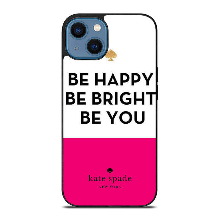 KATE SPADE NEW YORK BE HAPPY iPhone 14 Case Cover