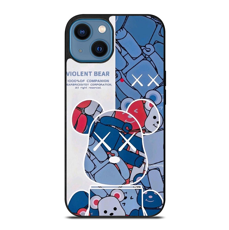 KAWS VIOLENT BEAR 2 iPhone 14 Case Cover