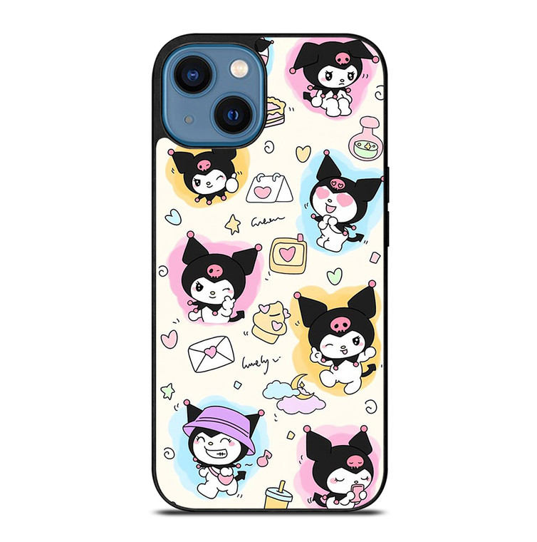 KUROMI SANRIO CARTOON KAWAII iPhone 14 Case Cover