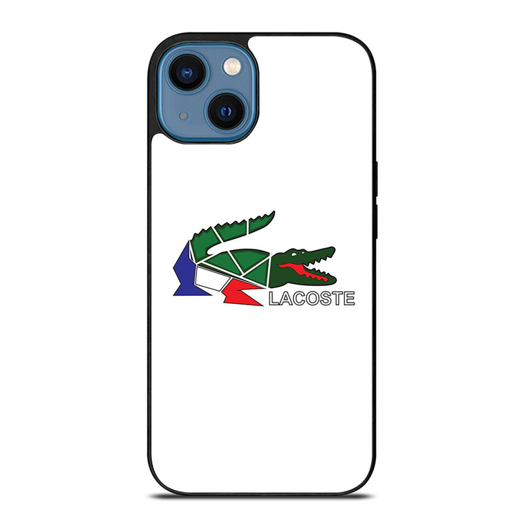 LACOSTE LOGO MOZAIC iPhone 14 Case Cover