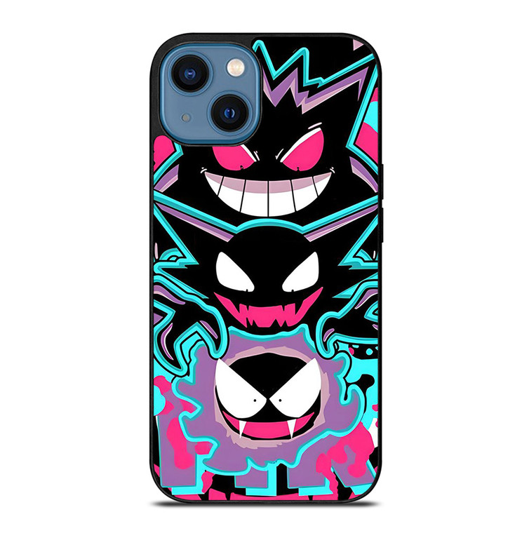 POKEMON GENGAR CUTE POCKET MONSTER iPhone 14 Case Cover