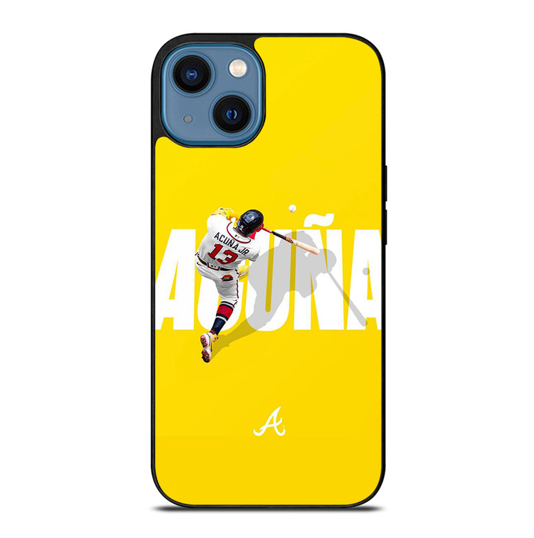 RONALD ACUNA JR ATLANTA BRAVES 13 iPhone 14 Case Cover