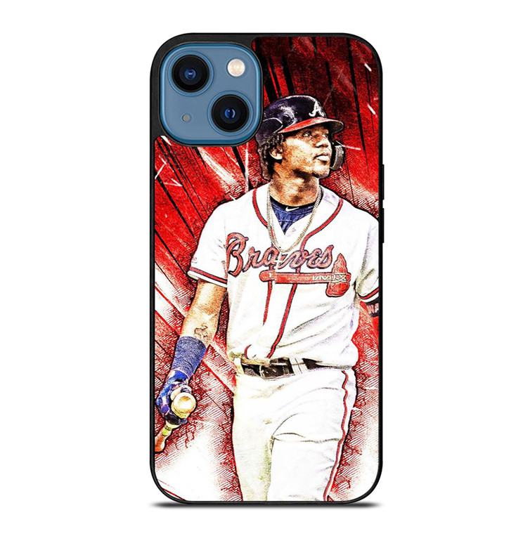 RONALD ACUNA JR ATLANTA BRAVES PLAYER iPhone 14 Case Cover