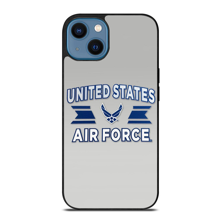 UNITED STATES US AIR FORCE LOGO iPhone 14 Case Cover